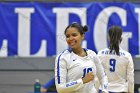 Volleyball vs MHC  Wheaton Women's Volleyball vs Mount Holyoke College. - Photo by Keith Nordstrom : Wheaton, Volleyball